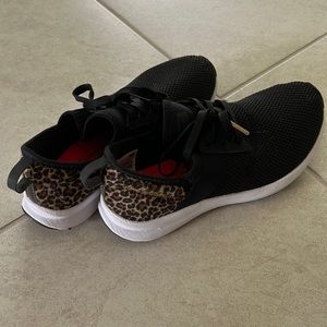 New Balance leopard print sneakers